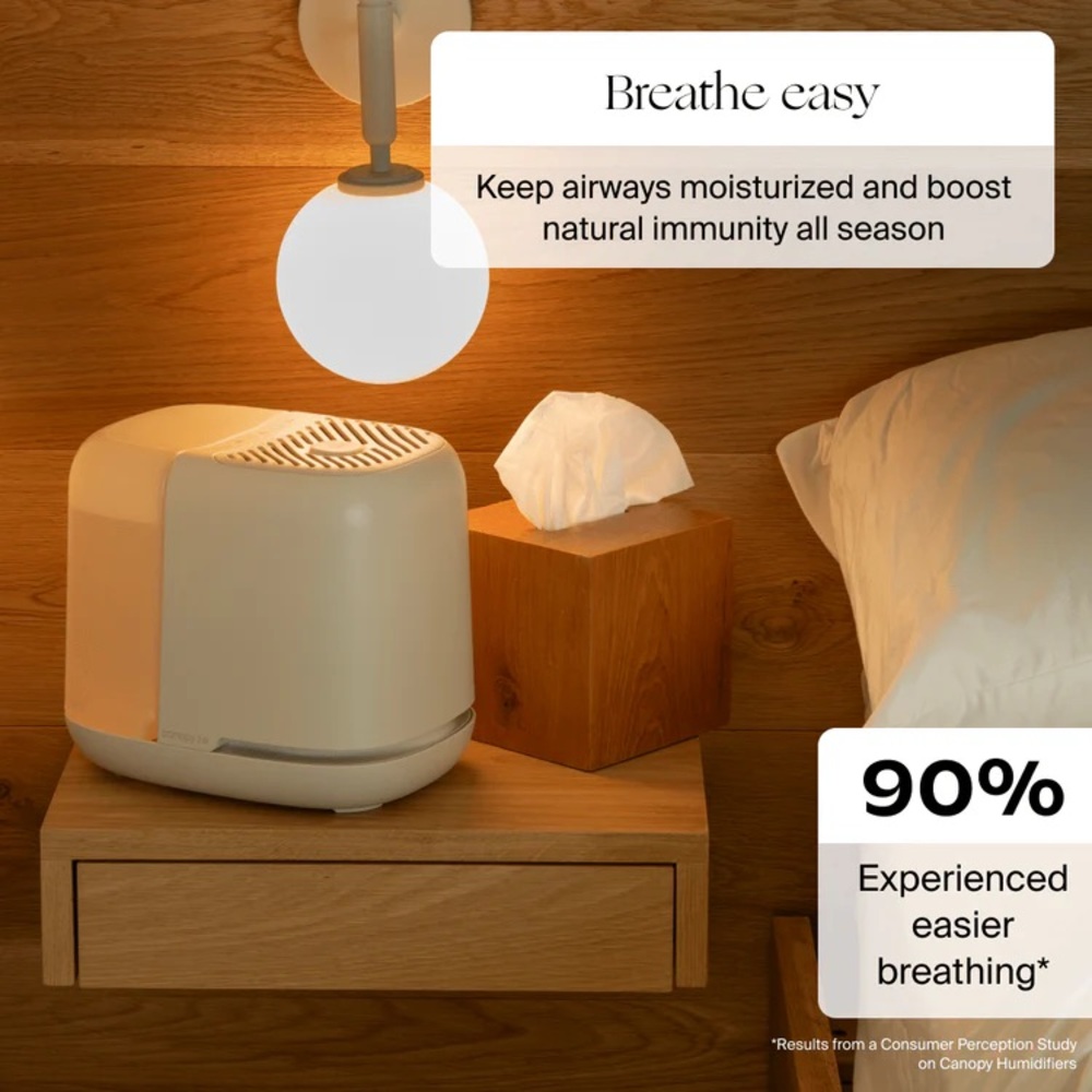 Canopy Bedside Humidifier 2.0 Color: Cream